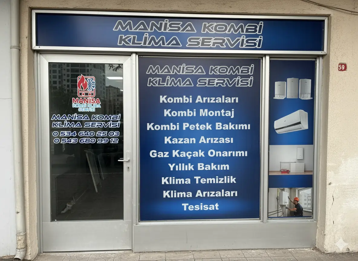 Manisa Kombi Klima Servisi Harita Konumu
